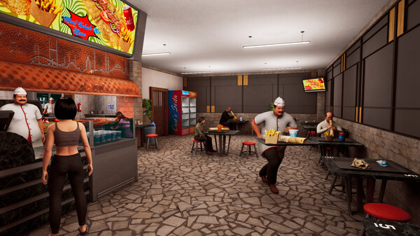 《卷饼店模拟器》免安装中文版