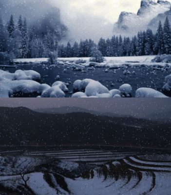 会声会影x10如何制作逼真下雪效果