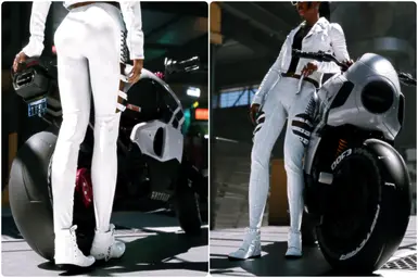 《赛博朋克2077》深恋感机车短靴MOD