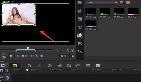 会声会影x9如何制作电视墙