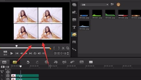 会声会影x9如何制作电视墙