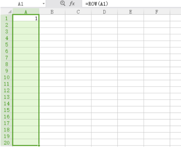 excel表格如何自动生成序号