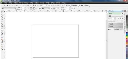 CorelDraw X4如何创建表格