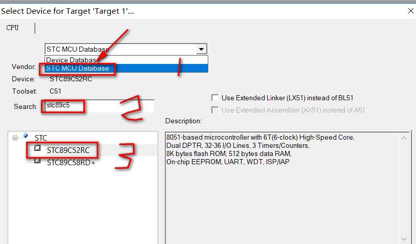 keil c51怎么创建单片机项目