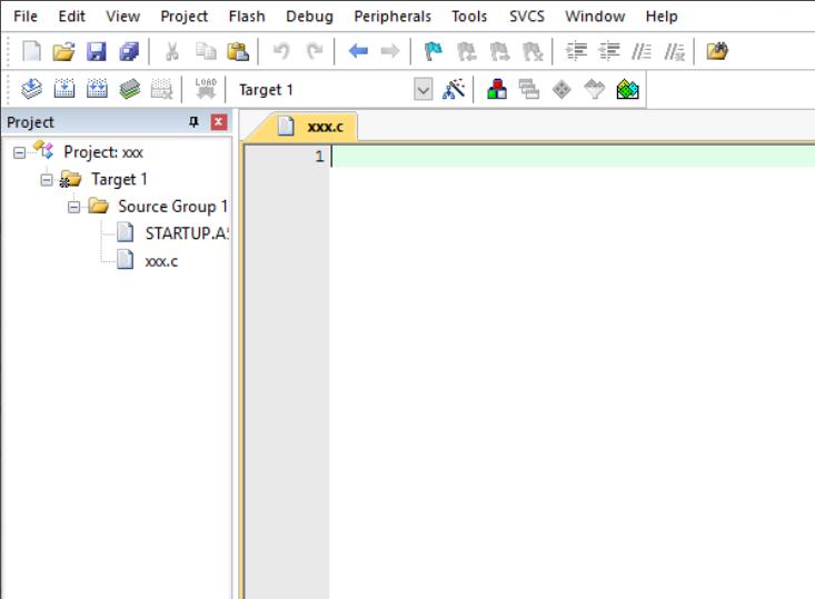 Keil uVision 5怎么编写源代码