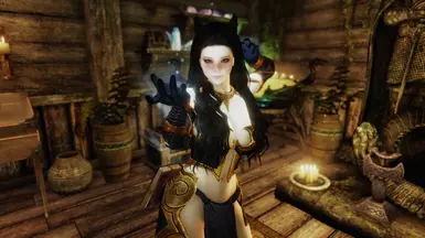 《上古卷轴5：天际重制版》野外女巫服装MOD