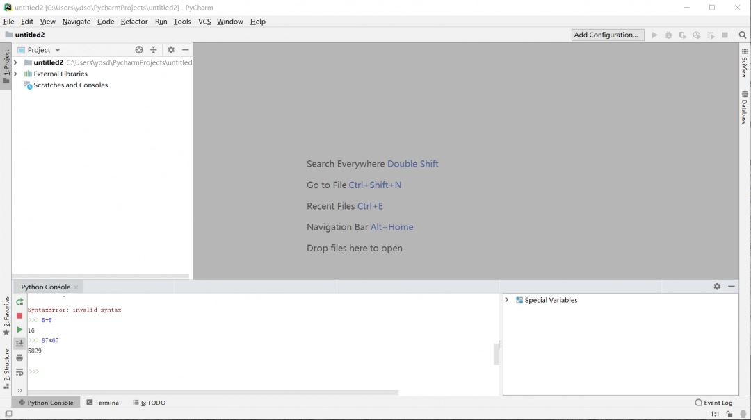 pycharm怎么新建Python工程
