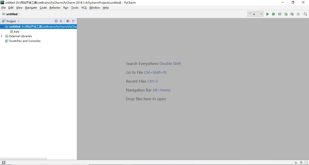 PyCharm深色窗口背景色怎么设置