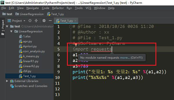 pycharm如何设置自动导入第三方库