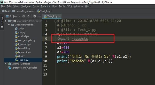 pycharm如何设置自动导入第三方库