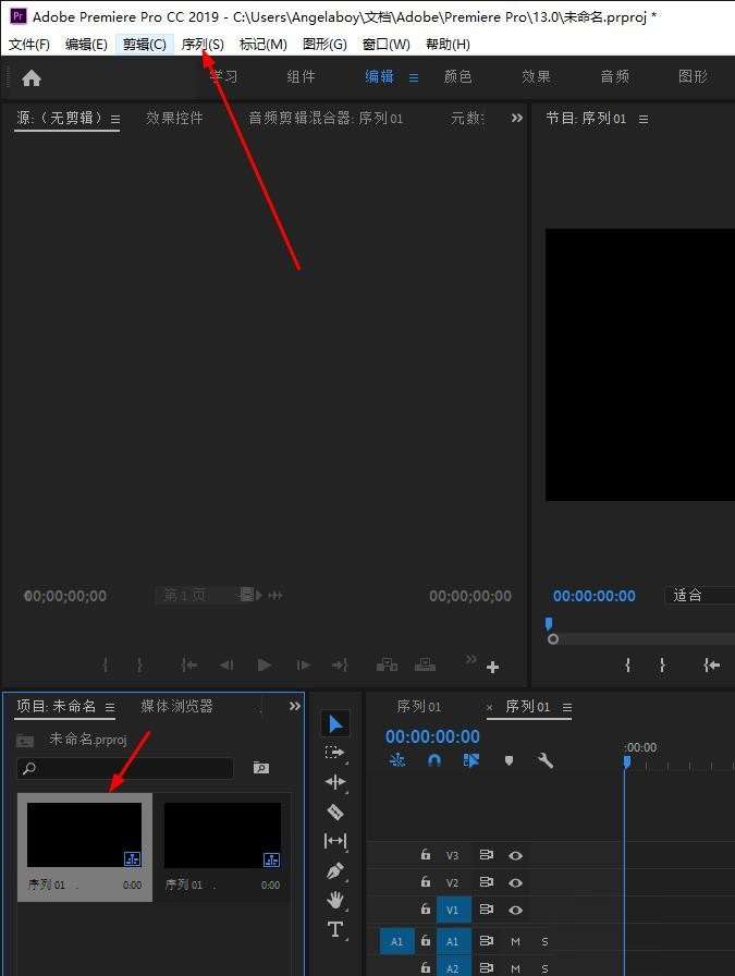 Pr怎么添加标准化轨道