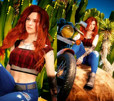 《赛博朋克2077》露脐上衣服装MOD