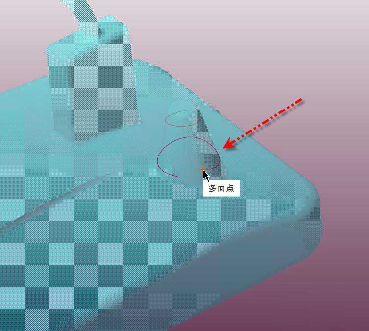 Creo怎么获取圆锥曲面