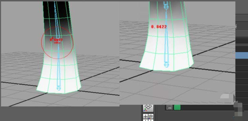 maya修改权重的操作方法