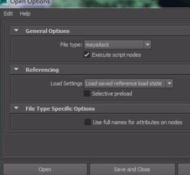 maya低版本打开高版本