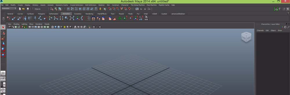 maya打开BVH数据的方法