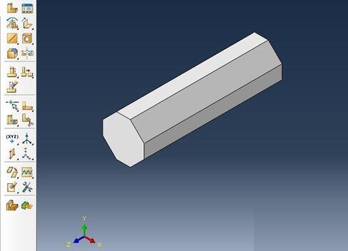 Abaqus在曲面上面打孔