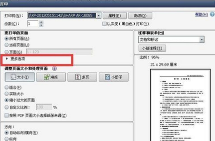 Adobe Reader XI怎么设置双面打印