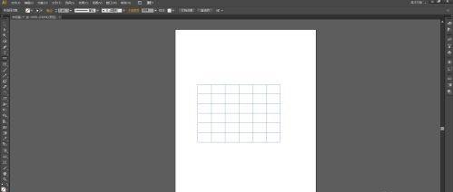 Adobe Illustrator CS6如何画矩形网格