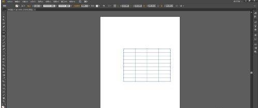 Adobe Illustrator CS6如何画矩形网格