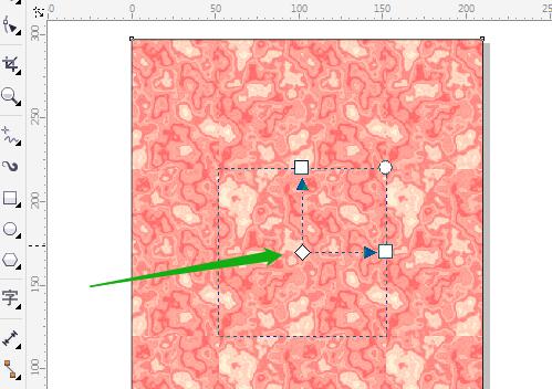 CorelDRAW怎么填充样品底纹