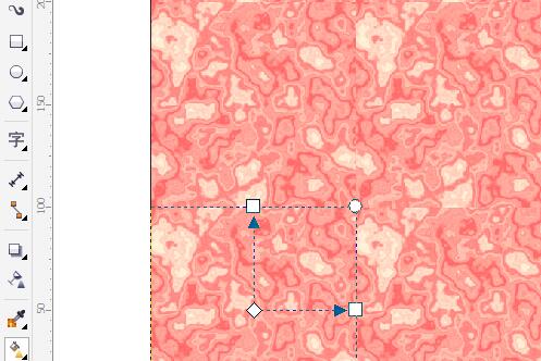 CorelDRAW怎么填充样品底纹