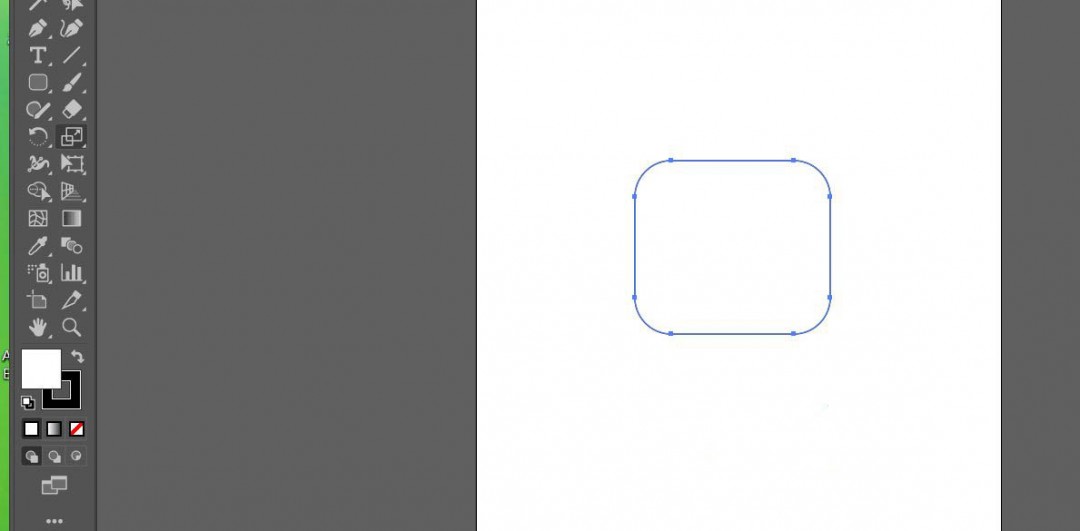 ai调整圆角的点不显示了这么回事