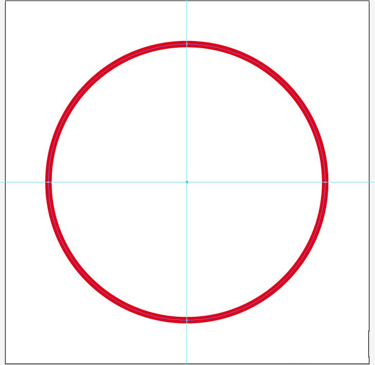 ai绘制对称的图标的操作步骤