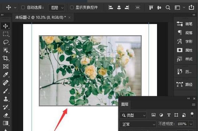 ps2021边框颜色如何调整