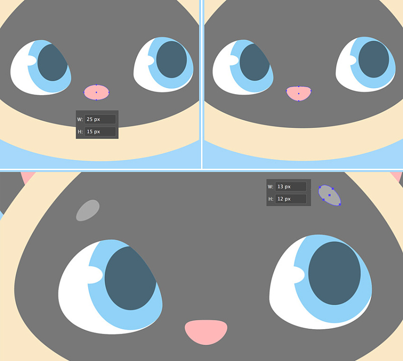 AI怎样绘制卡通萌萌风格暹罗猫图像