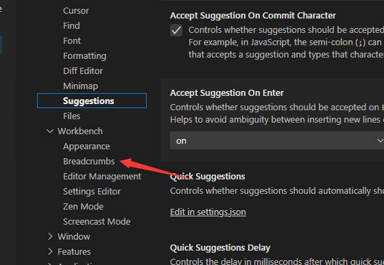 VSCode类型参数怎么显示