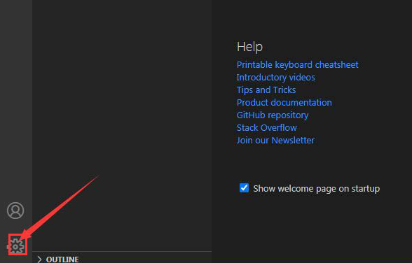 vscode怎么隐藏状态栏