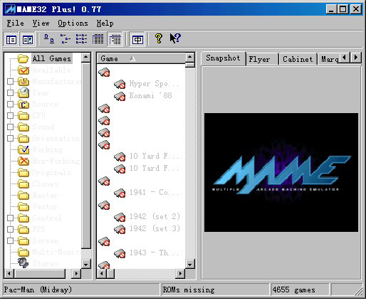 mame模拟器PC版