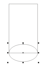 CorelDraw X4怎样绘制圆柱体