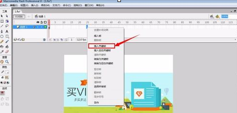 Macromedia Flash 8怎样制作图片渐显效果