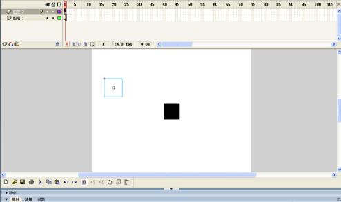 Macromedia Flash 8方向键怎么控制物品移动