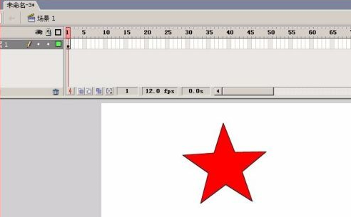 Macromedia Flash 8怎样画一个五角星