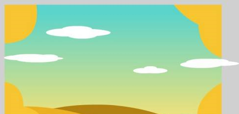 Macromedia Flash 8如何绘制秋天背景