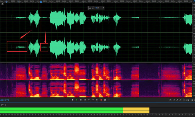 audition怎么去除口水音