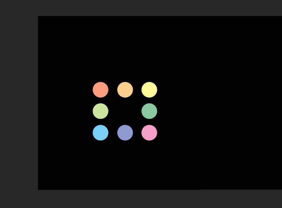 ps怎么设计绚丽的光线漩涡海报