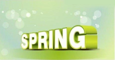 CDRrh制作绿色春天立体字