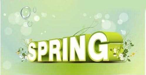 CDRrh制作绿色春天立体字