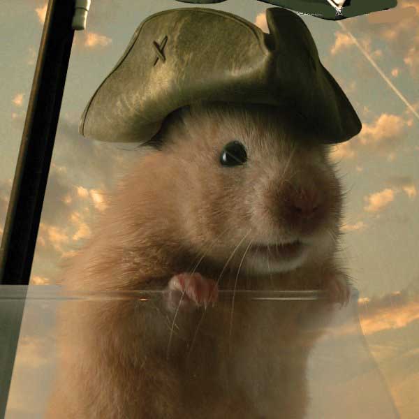 如何用PS合成海盗鼠船长