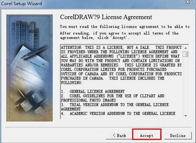 CorelDrawX9怎么安装