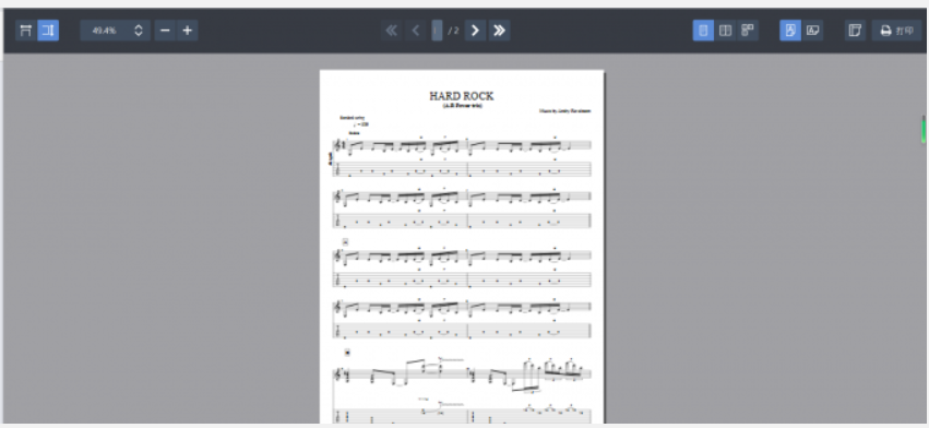 Guitar pro怎么打印
