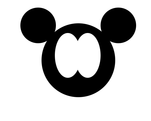 Photoshop怎么设计米老鼠头像