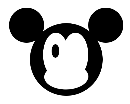 Photoshop怎么设计米老鼠头像