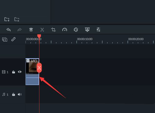 万兴喵影怎么制作瞳孔转场效果