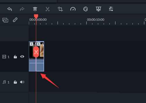 万兴喵影怎么制作瞳孔转场效果