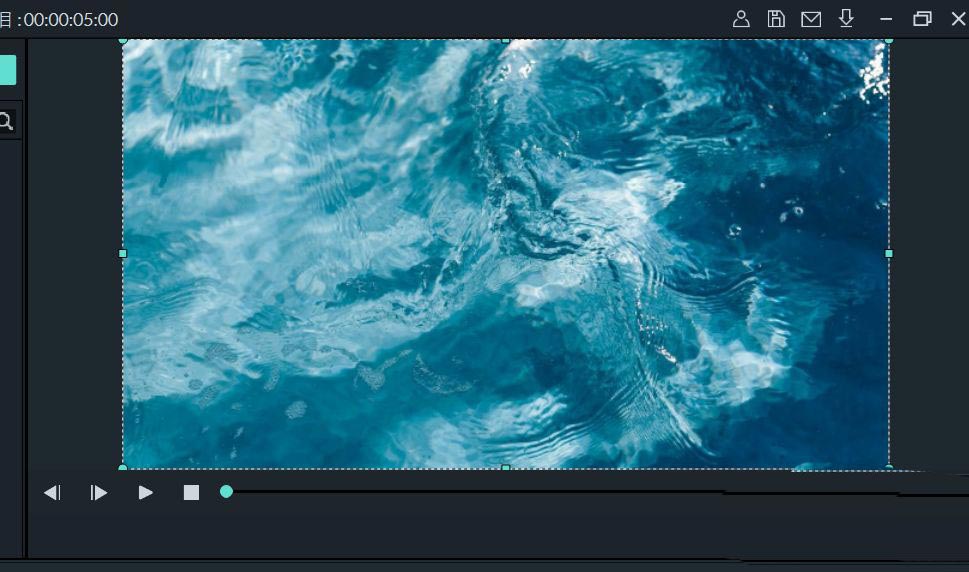 万兴喵影怎么制作水波纹视频片头效果